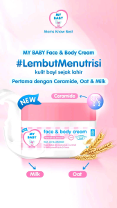 MyBaby Baby Cream 50g - MY BABY Face & Body Cream Nourish & Smooth 50 g