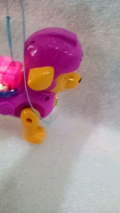 TOY DOG BATTERY OPERATED PAW PUPPY WITH SOUNDS AND LIGHTS