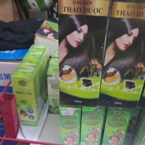 DẦU GỘI THẢO DƯỢC DTL 100%THẢO DƯỢC THIÊN NHIÊN 300ML100%NATURAI Hẻtbal