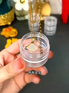 Tempat Penyimpanan Perhiasan 5 Tingkat Transparan Organizer Cincin & Kotak Anting