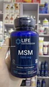 [MỸ]  Viên MSM 1000 mg Life extension 100 viên hỗ trợ sụn khớp