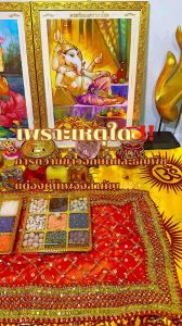 ธัญพืช 9 ชนิด (เจ้าแรกต้นฉบับอินเดียแท้) ข้าวอักษัต ข้าวมงคล 9 สี ถวายองค์เทพทุกพระองค์