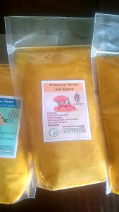 kunyit kuning instan siap seduh 1kg/herbal kunyit/kunyit kuning non gula/sari kunyit instan
