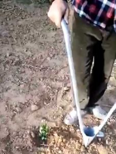 Gậy trồng cây giống tay cầm Dụng cụ trồng cây con cây giống