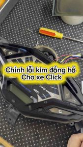 Màn Hình LCD Đồng Hồ Click Thái 125/150cc 2013-2017 Dùng Chung Hiển Thị Rõ Nét Thay Thế Zin Dễ Lắp