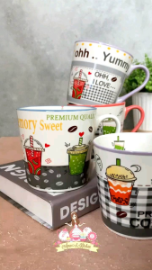 Mug bijian keramik love yummy