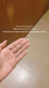 Khuyên tai bông tai dáng dài mạ bạc S925 thiết kế hình mỏ neo Ciao accessories