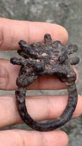 แหวนพิรอด หลวงปู่ยิ้ม วัดหนองบัว พุทธคุณบารมี พระเครื่อง เก่าเหมาบ้าน