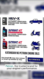 PETRON SPRINT 4T SR200 MULTI-GRADE SAE 20W-40