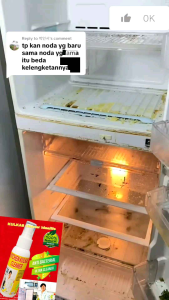 KITCHEN KULKAS CLEANER PEMBERSIH ANTIBAKTERI SERBAGUNA