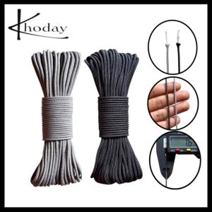 20 mét - Dây Dù tròn 1.6mm có lõi chắc tay dùng làm macrame cố định đồ vòng tay trang trí