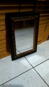 Kaca Cermin Mini estetic model ukir size 25x18