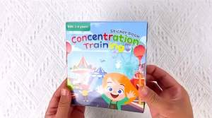 สมุดสติกเกอร์ Concentration Training เซต 20 เล่ม
