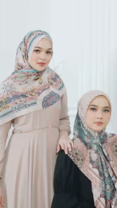 Armani Series Scarf Original Arabelle: Desain Hijab Segiempat Terlaris & Murah