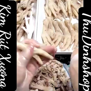 <02> Bộ Đôi Kìm Rút Xương Chân Gà Vịt +Dao Rạch Da _Nhỏ Gọn Siêu Nhanh