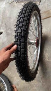 Roda Gerobak Ring 17 Jari-Jari (BAN BARU) Satu Pasang Tanpa As