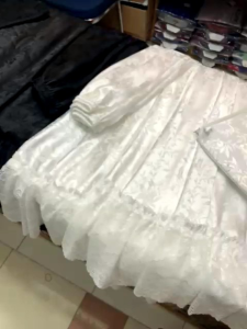 Mukena Safitri / Mukena khusus hitam dan putih polos