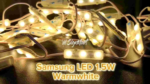 [10pcs] Samsung 1.5w 3LED Injection LED Module Light DC 12v with Lens Waterproof IP68 SMD 5730 CE ROHS Advertising Signs Light Boxes Backlighting
