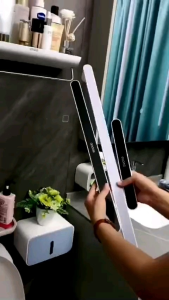 Kệ treo khăn kệ cài dép ECOCO đa năng hít tường