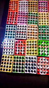 gosokan zonk kupon taktik motif random titik 20 / isi 3000 pcs bisa bayar di tempat/COD