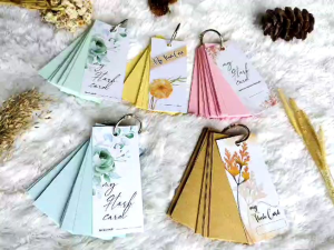 Flash card or Noted mini or Card mini Varian Warna Warni isi 50 pcs
