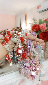 STRAP MASKER HIJAB MEWAH 2IN1/PENGAIT MASKER CANTIK ELEGAN