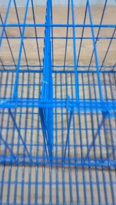 2 doors battery cage Random Color / cock cage / kulungan ng manok