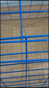 10 lines Scratch pen blue / chicken pen / Heavy Duty /cock cage / game fowl / kulungan ng manok