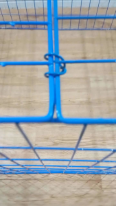 3x3x3 chicken square pen blue / cock cage / kulungan ng manok