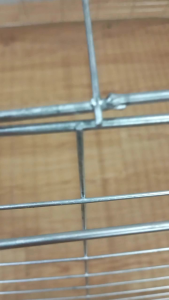 17 lines Galvanized Scratch pen / Chicken pen / Heavy duty / Cock cage / Gme fowl / Kulungan ng manok
