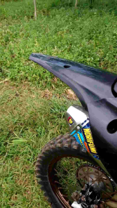 Silencer Norifumi Rocket 4 Bore Up untuk KLX WR DTracker Bass Gerum