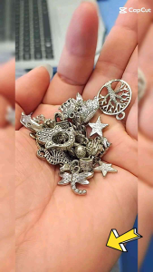 Charm Bạc xi nhiều loại hình thú chuyên mix vòng taydây chuyền phụ kiện trang sức.