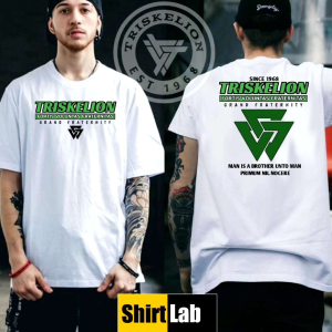 Shirtlab Triskelion Fraternity Tshirt For Men Green Nocere Design Sublimation Print