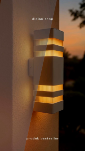 LAMPU HIAS DINDING TERAS RUMAH OUTDOOR MINIMALIS