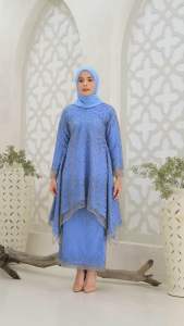 SET KEBAYA NEIRA LD 120cm/ATASAN KEBAYA/ATASAN TUNIK KEBAYA/ATASAN TUNIK/KEBAYA JUMBO/KEBAYA MODERN