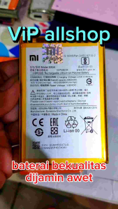 Baterai Xiaomi Redmi 9A 9C 10A BN56 Original Asli Awet - Battery