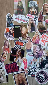 50pcs Avril Lavigne • Sticker Pack • Waterproof • Scratchproof