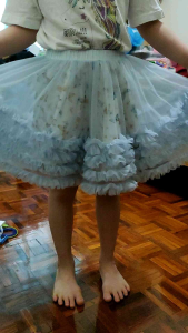 Ready Stocks Butterfly Good Quality Fluffy Soft Chiffon Mesh Ballet Princess Tutu Skirt dress 篷篷裙