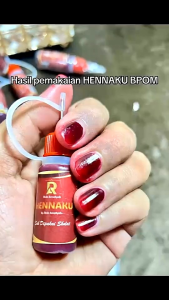 Star+ HENNAKU Pacci Halal BPOM / Innai Kuku Sah Untuk Sholat / Nail Polish