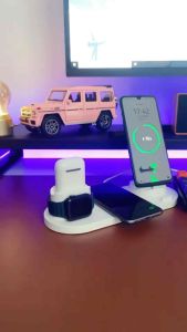 Wireless Charger For IPhone Fast Charger For Phone Fast Charging Pad For Phone Watch 6 In 1 Charging Dock Station