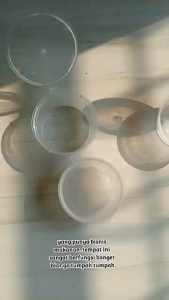 THINWALL KLIR SAUCE CUP 35ML-ANTI PECAH-ISI 50 PCS