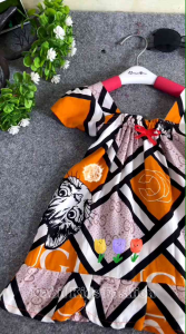 Paket Combo Hemat Bundling 5 Pcs 1-6 Th Dres Bayi Rayon Viskos