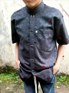 Kemeja Kemko Sultan Emboss: Bahan Nyaman & Desain Elegan