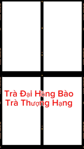 Trà Đại Hồng Bào Rồng Vàng Hộp Trà Biếu Cao Cấp Nổi Tiếng Trung Quốc Trọng Lượng 350 gam- 60 gói / hộp