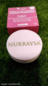 NURRAYSA hotset - Perfect All Day Glowmatte Cushion Foundation and Magic Lipstick with Marula Oil