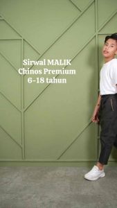 PREMIUM Celana Sirwal Chinos Premium Malik 6-18th Celana panjang anak laki laki remaja