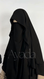 jilbab French Khimar jumbo instan ceruty babydol Khimar instan terbaru