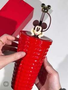 ♡Ready Stock♡ STARBUCKS Disney Mickey Stainless Steel Sippy Cup