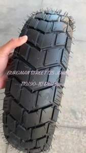 BURGMAN TIRE 110/90-10 DUAL SPORT TUBELESS