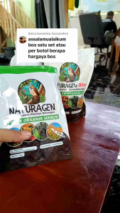1 POUCH Naturagen Xtra 250ml: Pupuk Organik Cair & Solusi Pertanian